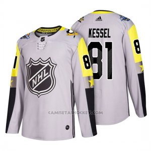 Camiseta Pittsburgh Penguins Phil Kessel Gray 2018 All Star