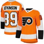 Camiseta Hockey Philadelphia Flyers Cam Atkinson Primera Primegreen Autentico Pro Naranja