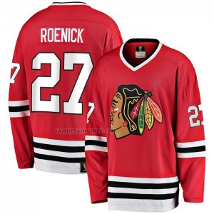 Camiseta Hockey Chicago Blackhawks Jeremy Roenick Premier Breakaway Retired Rojo