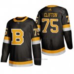 Camiseta Hockey Boston Bruins Connor Clifton Alterno 2019-20 Negro