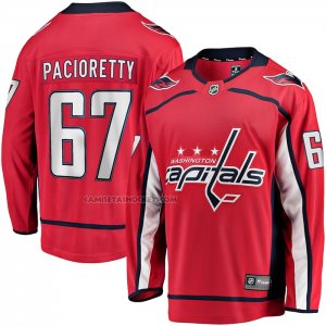 Camiseta Hockey Vegas Washington Capitals Max Pacioretty Primera Breakaway Rojo