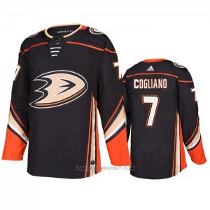 Camiseta Hockey Anaheim Ducks Andrew Cogliano Primera Negro