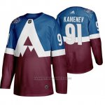 Camiseta Hockey Colorado Avalanche Vladislav Kamenev 2020 Stadium Series Azul