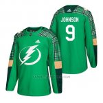 Camiseta Tampa Bay Lightning Tyler Johnson 2018 St. Patrick's Day Verde