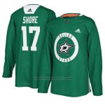 Camiseta Dallas Stars Devin Shore Practice Verde