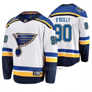 Camiseta Hockey St. Louis Blues Ryan O'reilly Away 2020 All Star Patch Blanco