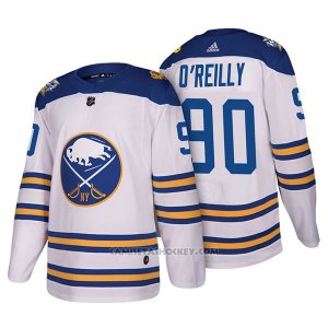 Camiseta Hockey Hombre Autentico Buffalo Sabres 90 Ryan O'reilly 2018 Winter Classic Blanco