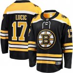 Camiseta Hockey Boston Bruins Milan Lucic Primera Breakaway Negro