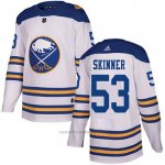 Camiseta Hockey Buffalo Sabres 53 Jeff Skinner Autentico 2018 Winter Classic Blanco