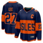 Camiseta Hockey New York Islanders Anders Lee 2024 NHL Stadium Series Breakaway Azul