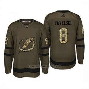 Camiseta San Jose Sharks 8 Joe Pavelski Camo Salute To Service