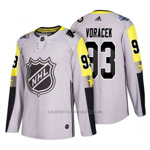 Camiseta Philadelphia Flyers Jakub Voracek Gray 2018 All Star