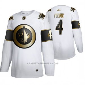 Camiseta Hockey Winnipeg Jets Neal Pionk Golden Edition Limited Blanco