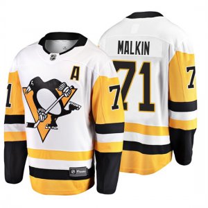 Camiseta Pittsburgh Penguins Evgeni Malkin 2019 Away Fanatics Breakawaywhite