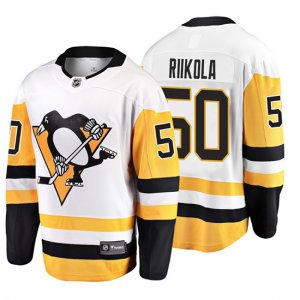 Camiseta Pittsburgh Penguins Juuso Riikola 2019 Away Breakaway Blanco