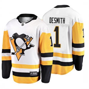 Camiseta Pittsburgh Penguins Casey Desmith 2019 Away Fanatics Breakaway Blanco