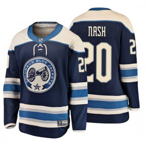 Camiseta Nino Columbus Blue Jackets Riley Nash 2019 Alternato Breakaway Azul