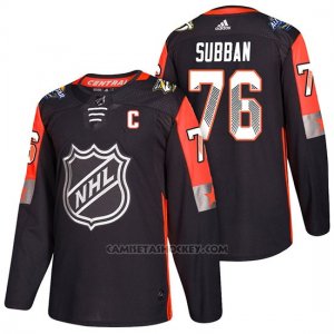 Camiseta Nashville Predators Pk Subban 2018 All Star Negro