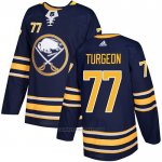 Camiseta Hockey Buffalo Sabres 77 Turgeon Autentico Azul