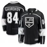 Camiseta Hockey Los Angeles Kings Vladislav Gavrikov Primera Breakaway Negro