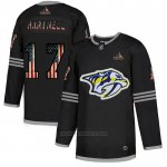 Camiseta Hockey Nashville Predators Hartnell 2020 USA Flag Negro