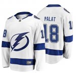 Camiseta Tampa Bay Lightning Ondrej Palat 2019 Away Fanatics Breakawaywhite