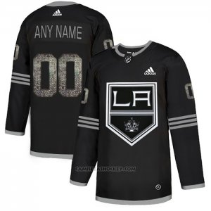 Camiseta Hockey Los Angeles Kings Personalizada Black Shadow