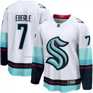 Camiseta Hockey Seattle Kraken Jordan Eberle Segunda Premier Breakaway Blanco