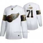 Camiseta Hockey Detroit Red Wings Dylan Larkin Golden Edition Autentico Blanco