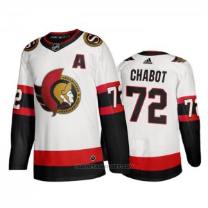 Camiseta Hockey Ottawa Senators Thomas Chabot Segunda 2020-21 Blanco