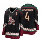 Camiseta Mujer Arizona Coyotes Niklas Hjalmarsson Heritage Alternato Breakaway Negro