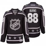 Camiseta Hockey San Jose Sharks Brent Burns 88 2017 All Star Negro