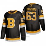 Camiseta Hockey Boston Bruins Brad Marchand Alterno 2019-20 Negro