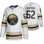 Camiseta Hockey Buffalo Sabres Brandon Montour Tercera Blanco