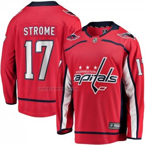 Camiseta Hockey Washington Capitals Dylan Strome Primera Breakaway Rojo