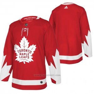 Camiseta Hockey Toronto Maple Leafs Alterno Rojo
