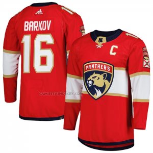 Camiseta Hockey Florida Panthers Aleksander Barkov Primera Autentico Rojo