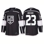 Camiseta Hockey Hombre Los Angeles Kings 23 Dustin Brown Home 2018 Negro