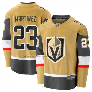 Camiseta Hockey Vegas Golden Knights Alec Martinez Primera Breakaway Oro