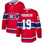 Camiseta Hockey Montreal Canadiens Robinson Primera Autentico Rojo