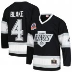 Camiseta Hockey Los Angeles Kings Rob Blake Mitchell & Ness 1992-93 Blue Line Negro