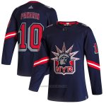 Camiseta Hockey New York Rangers Artemi Panarin Reverse Retro Autentico 2020-21 Azul