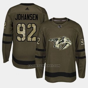 Camiseta Nashville Predators Ryan Johansen Camo Salute To Service