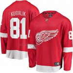 Camiseta Hockey Detroit Red Wings Dominik Kubalik Primera Breakaway Rojo