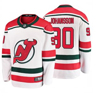 Camiseta New Jersey Devils Marcus Johansson Alternato Breakaway Blanco