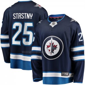 Camiseta Hockey Winnipeg Jets Paul Stastny Breakaway Azul