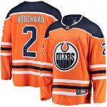 Camiseta Hockey Edmonton Oilers Evan Bouchard Primera Breakaway Naranja