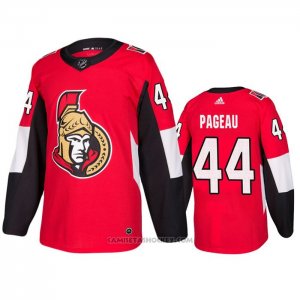 Camiseta Hockey Ottawa Senators Jean Gabriel Pageau Primera Autentico Rojo