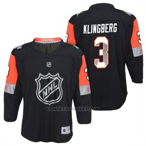 Camiseta Nino Dallas Stars John Klingberg 2018 All Star Negro