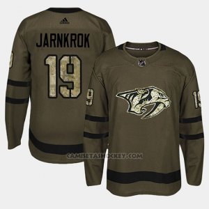 Camiseta Nashville Predators Calle Jarnkrok Camo Salute To Service